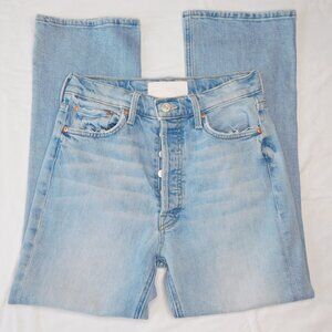 MOTHER Superior Tripper Cropped Flared Jeans  I Confess | Distressed | Fair | 27